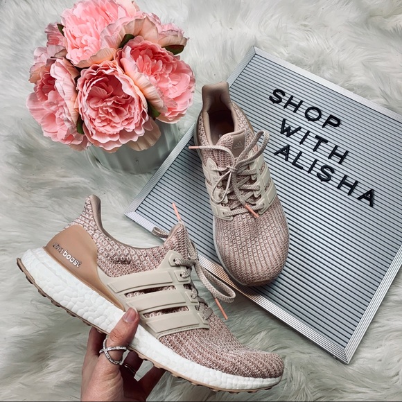 adidas Shoes - Like New Ash Pearl Adidas Ultraboost 4.0’s